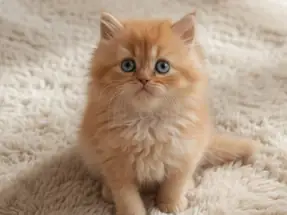 Pırlanta gibi parlayan Kırmızı Longhair Erkek Yavrumuz