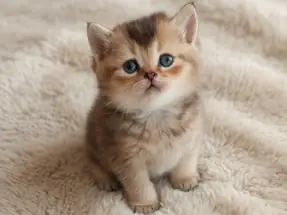 Black Golden British Shorthair hindistan cevizi dişi